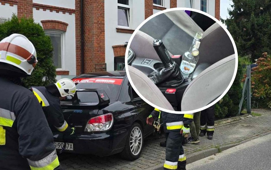 Sprawca sobotniej kolizji z Brzeszcz zatrzymany. W pojeździe butelka z alkoholem