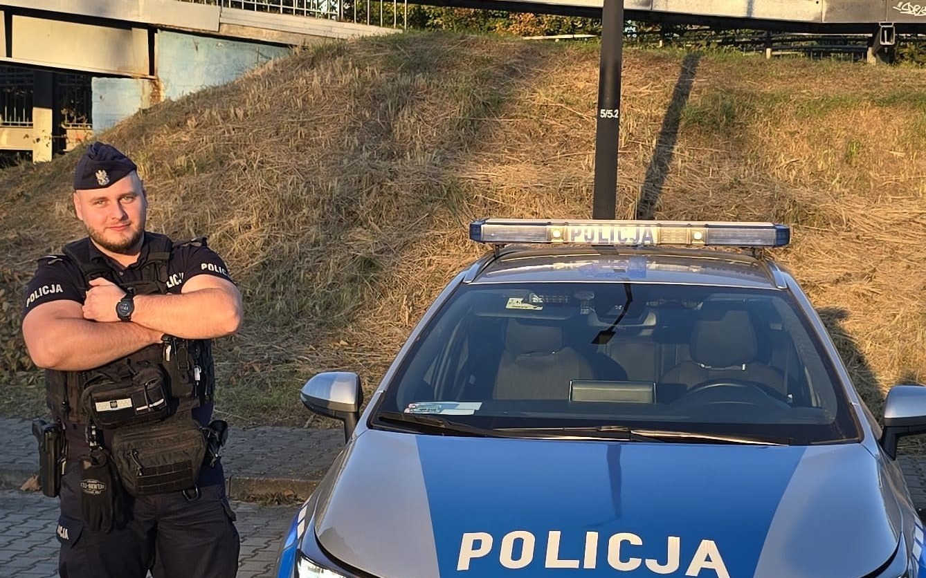 Policjant podczas urlopu zatrzymał pijanego motorowerzystę