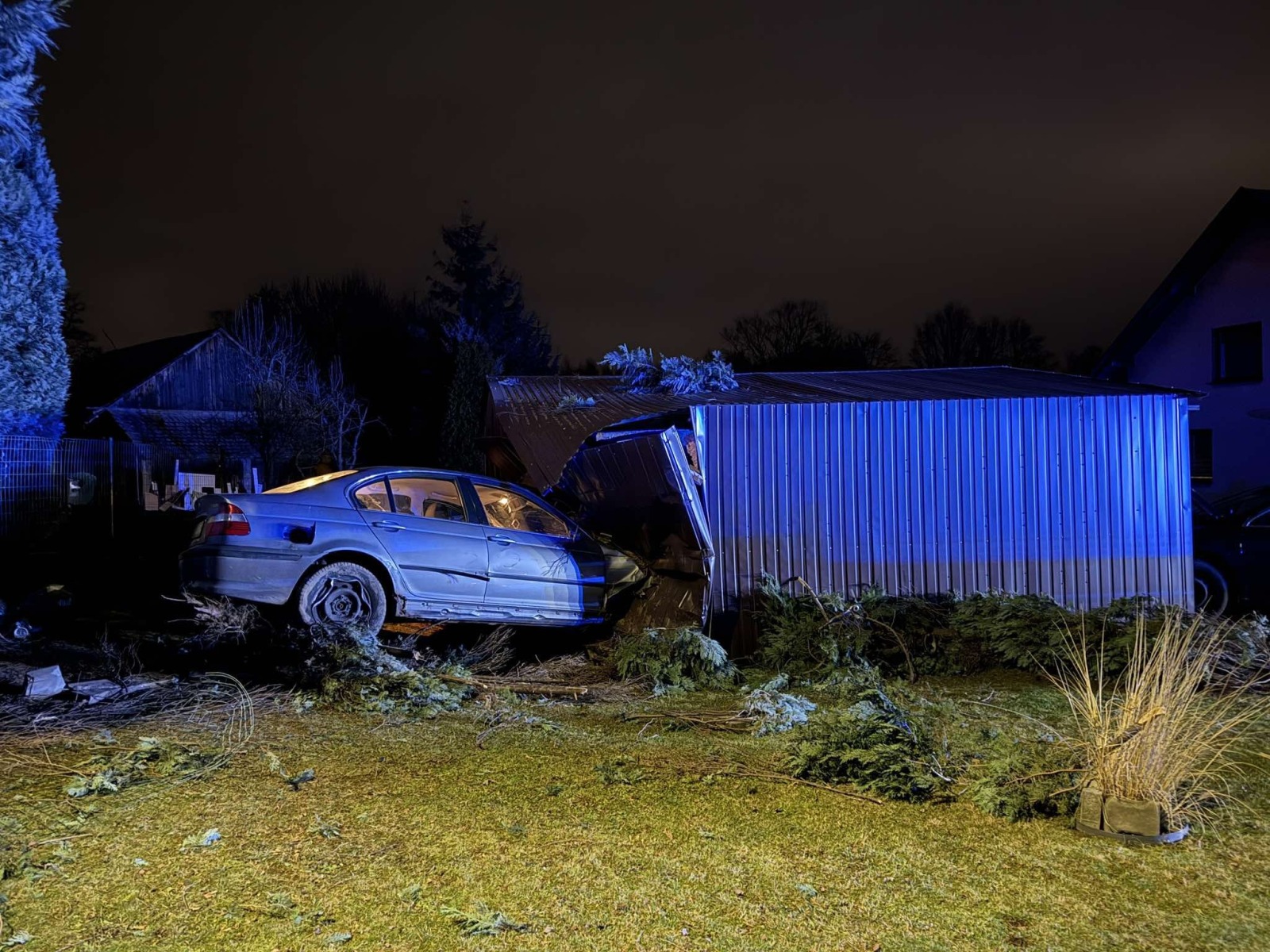 Pijany obywatel Ukrainy doprowadził do poważnej kolizji drogowej
