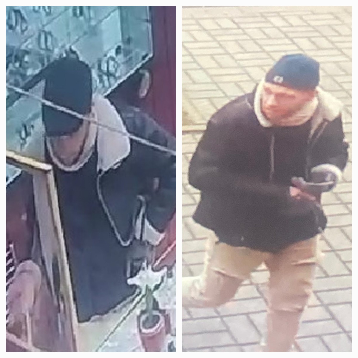 Poszukiwany złodziej, który okradł dziś jubilerów w naszym powiecie