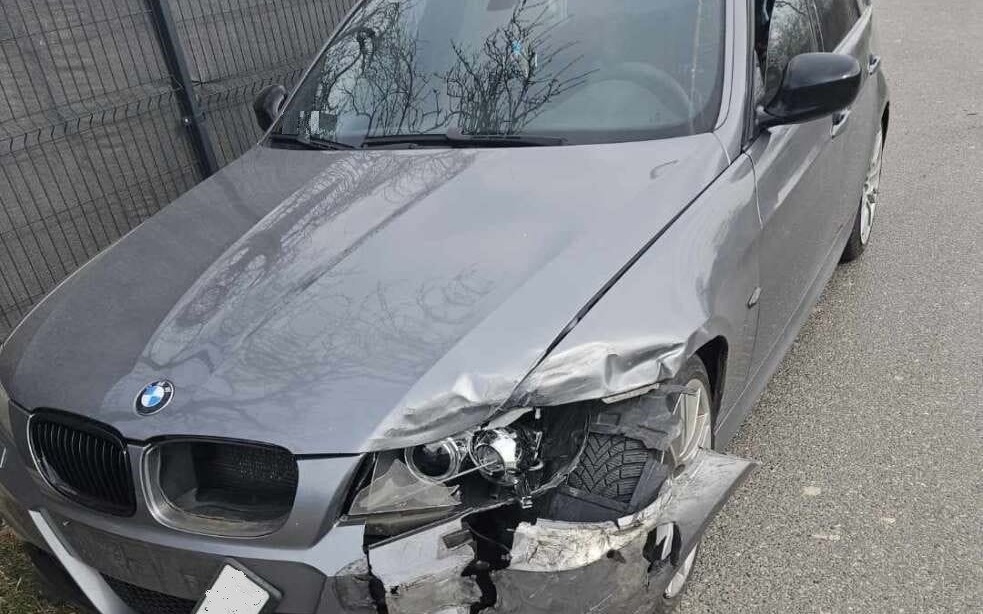 Kierował w stanie po użyciu alkoholu. Wpadł podczas kolizji drogowej