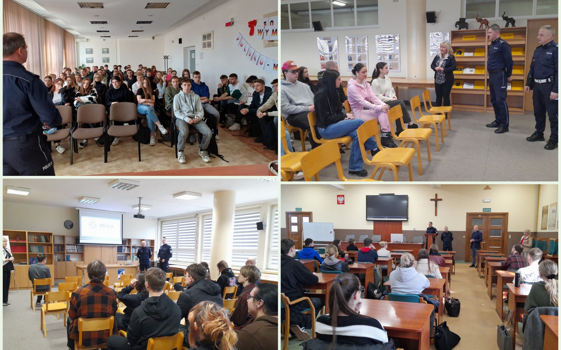 Komendanci oraz Naczelnicy promowali policyjną służbę wśród maturzystów – sprawdź jak możesz zostać funkcjonariuszem Policji