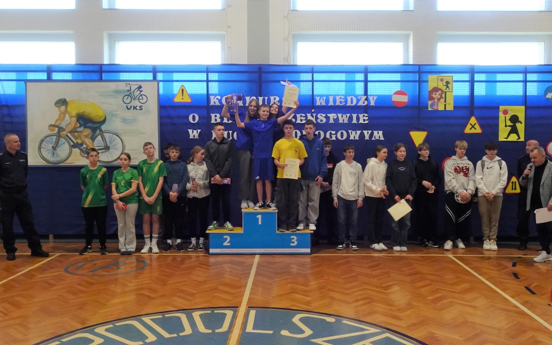 Eliminacje gminne w ramach Ogólnopolskiego Turnieju Bezpieczeństwa w Ruchu Drogowym