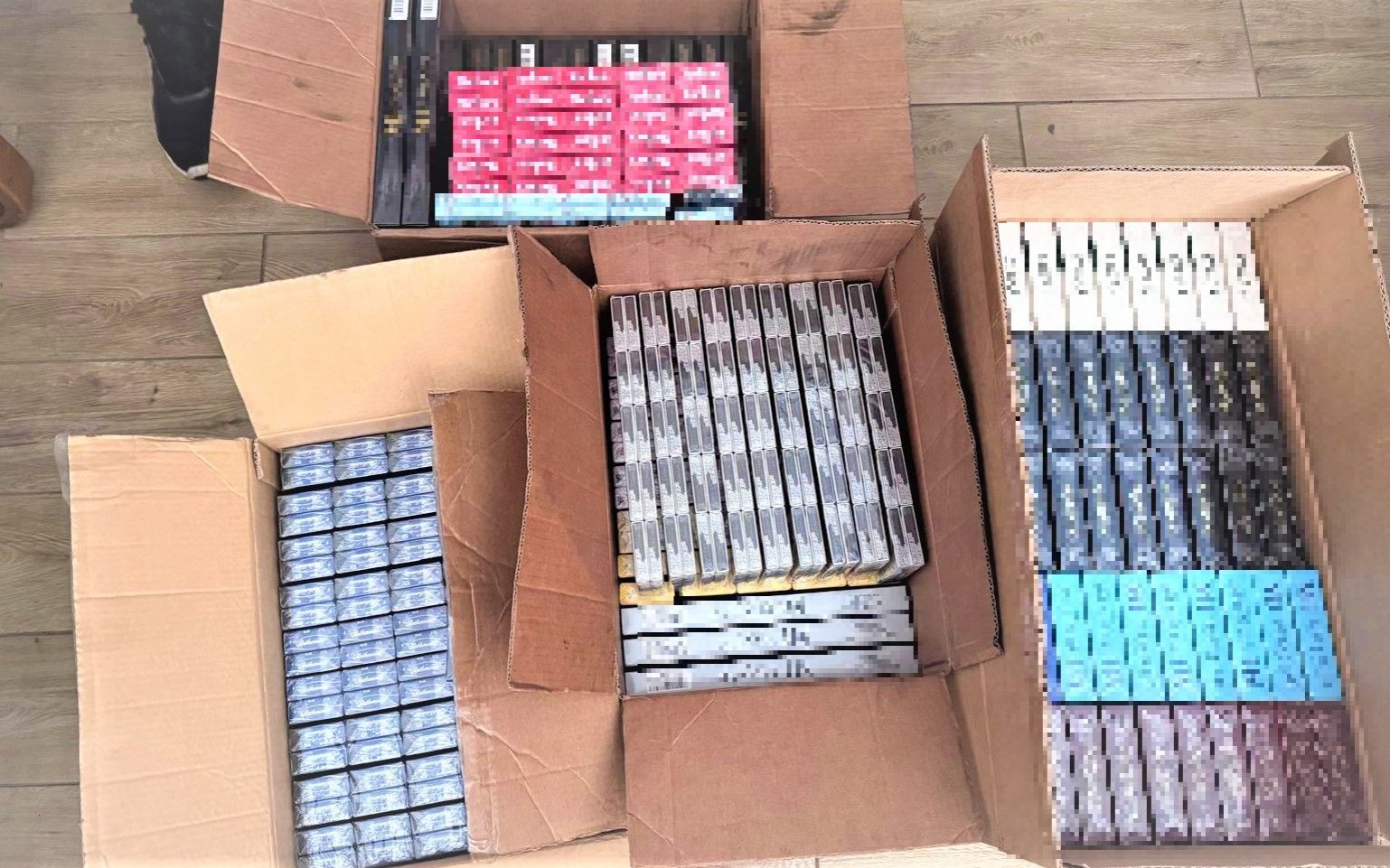 Policjanci zabezpieczyli kontrabandę tytoniową