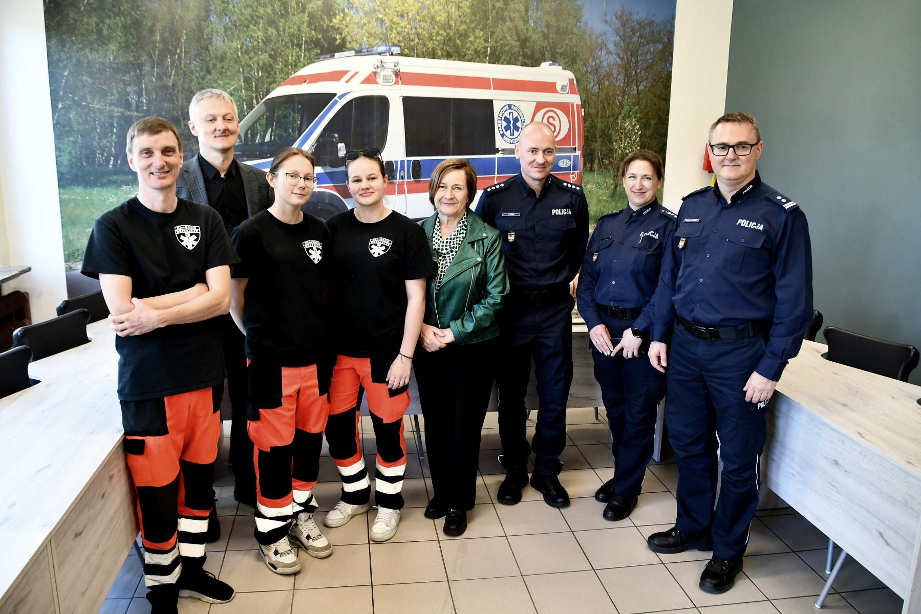 Sala ratownictwa medycznego w powiatowej „Szóstce”