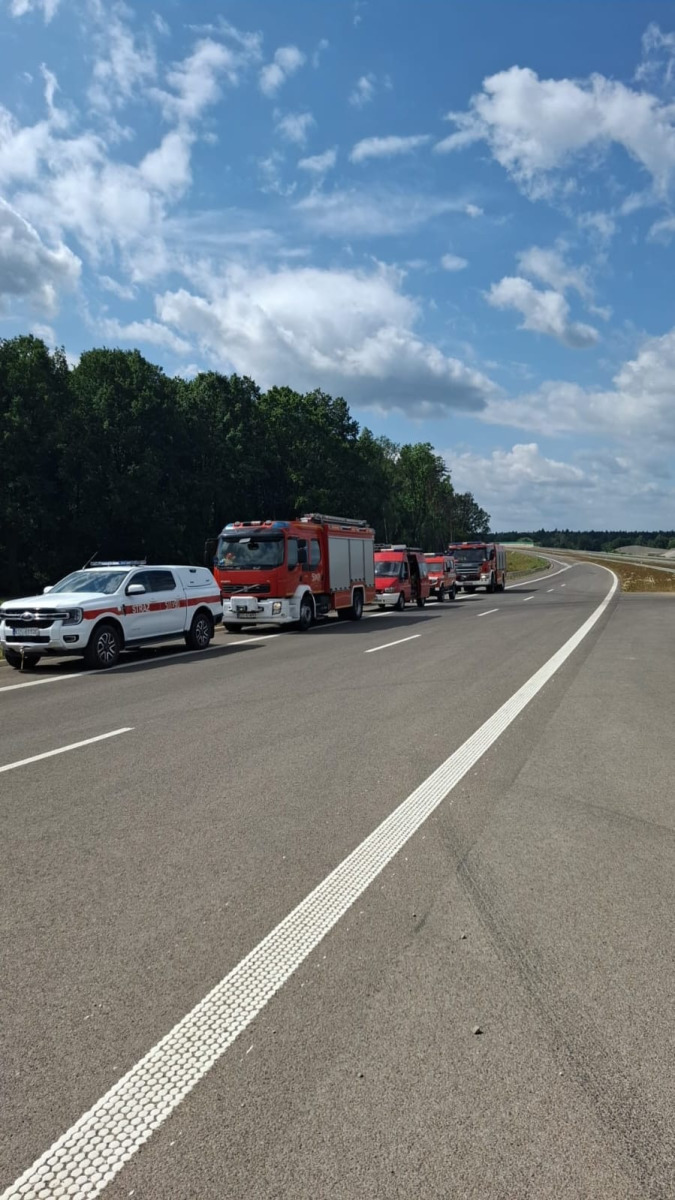 Zapoznanie służb ratowniczych z nową drogą S1