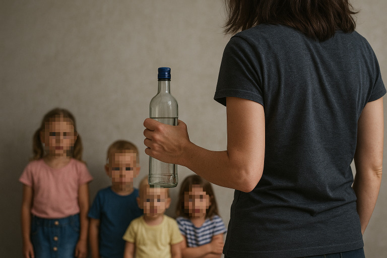 Nietrzeźwa matka zatrzymana w Oświęcimiu. Pod opieką miała 4 dzieci