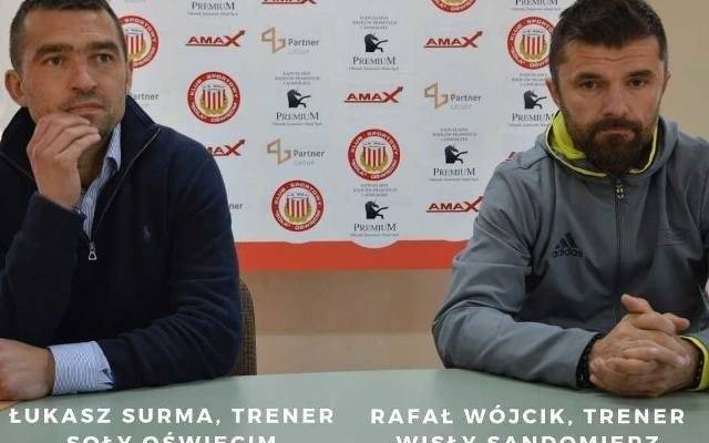 Łukasz Surma (Soła Oświęcim). Po strzeleniu pierwszego gola złapaliśmy więcej luzu