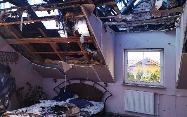 Chrzanów. Ogień zabrał im dobytek życia. Ludzie nie pozostają obojętni na ich krzywdę. Ruszyła zbiórka pieniędzy [ZDJĘCIA]