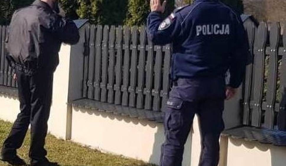 Wolbrom. Naruszył kwarantannę, nagrały go kamery