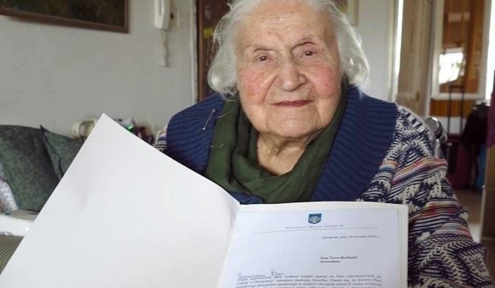 Pochodząca z Oświęcimia Tova Berliński skończyła 105 lat
