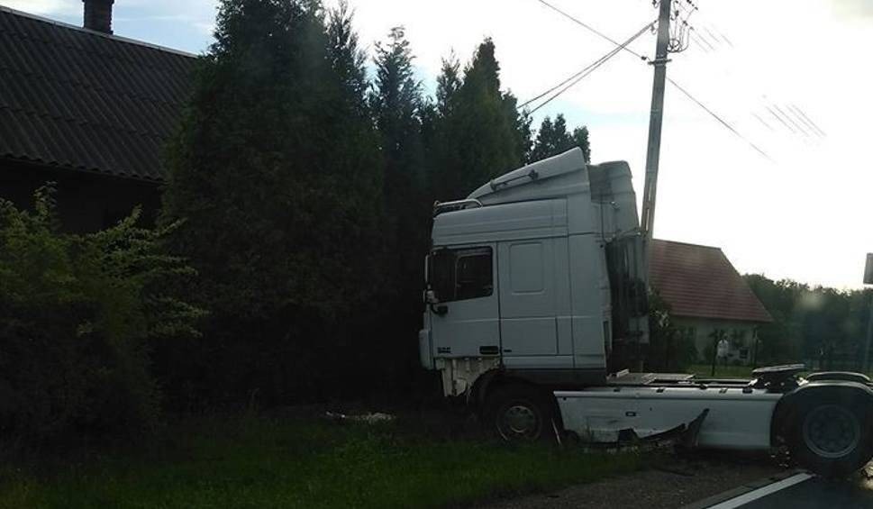 Jedna osoba ranna w wypadku w Kossowej