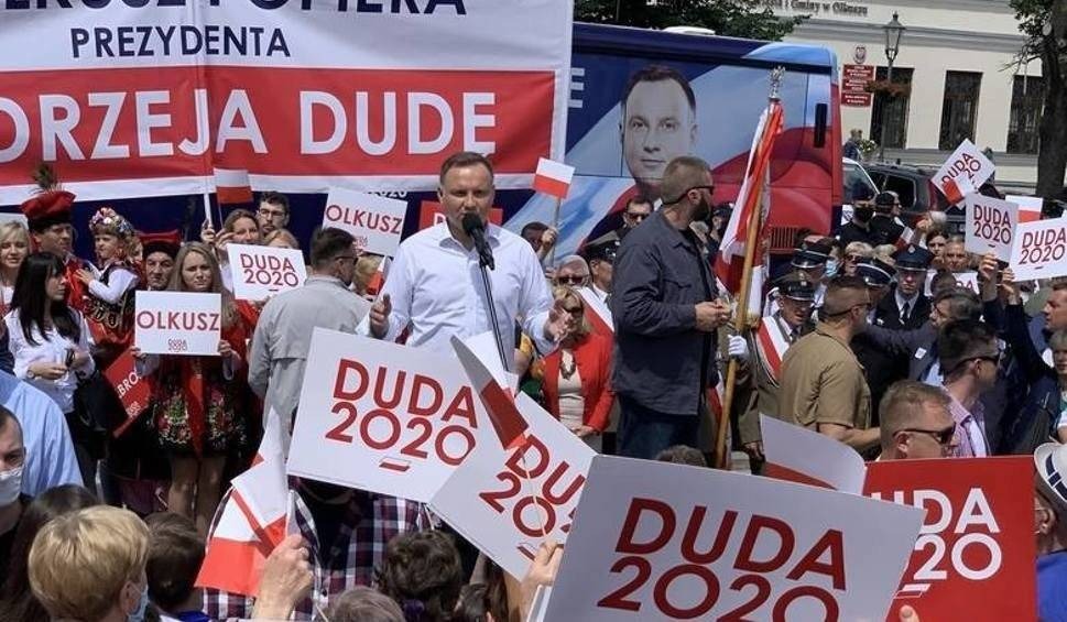 Rafał Trzaskowski wygrał z Andrzejem Dudą w Chrzanowie