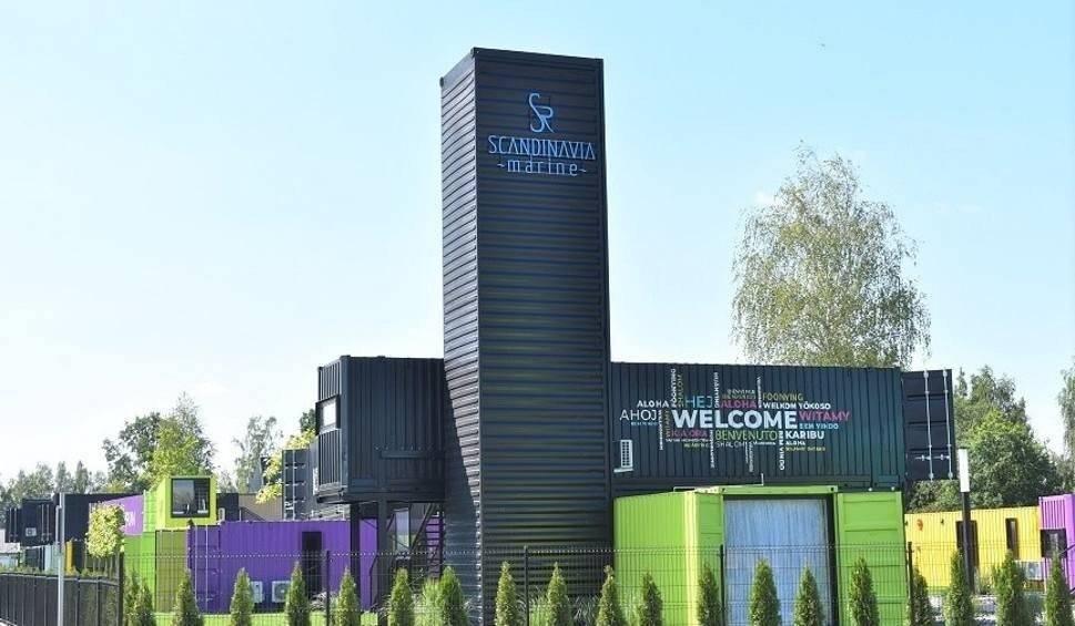 Luksusowy hotel z kontenerów w Zatorze. Pierwszy w Polsce