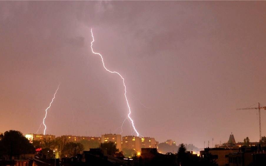 IMGW ostrzega. Silne burze nad Małopolską