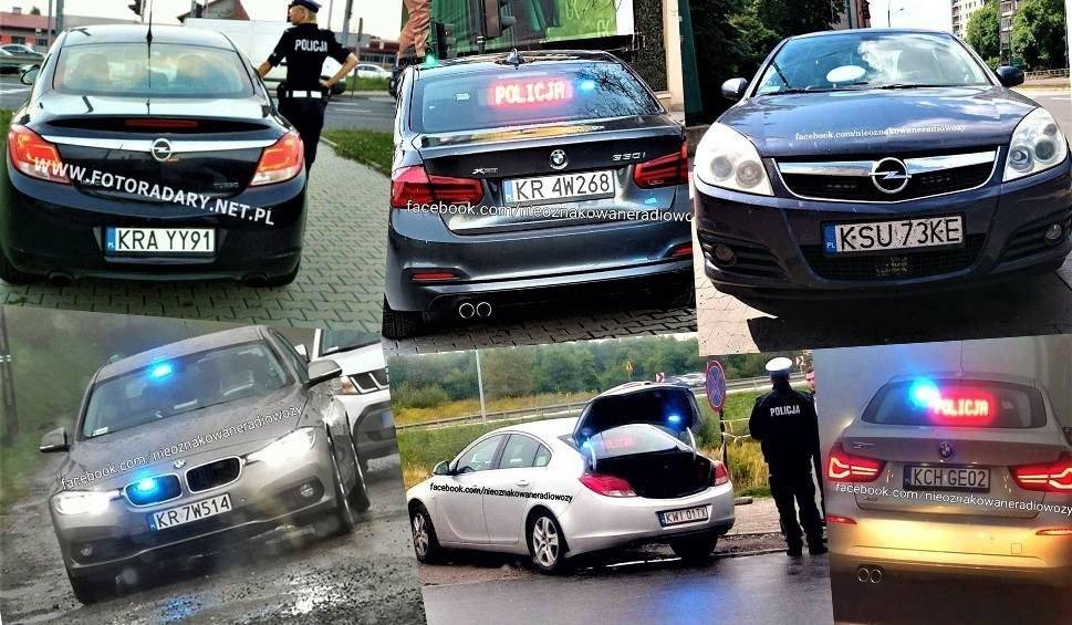 Nieoznakowane pojazdy małopolskiej policji [ZDJĘCIA, OPISY]