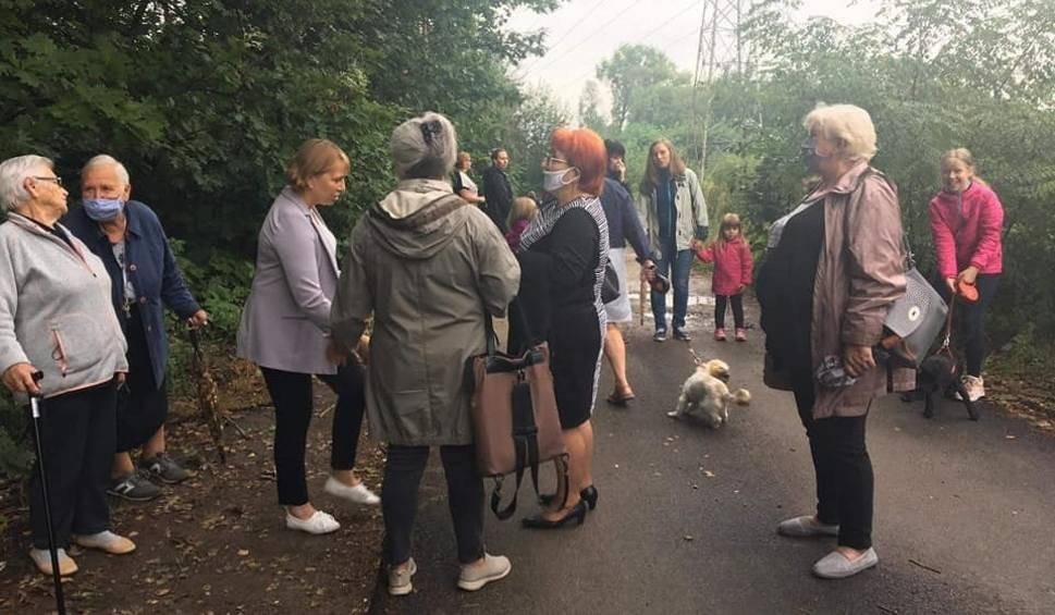 Mieszkańcy Libiąża bronią lasu. Protestują przeciwko planowanej wycince