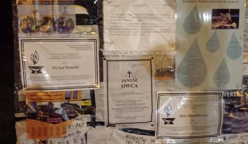 Akcja aktywistów LGBT oburzyła mieszkanców. Zrywali nekrologi ofiar homofobii