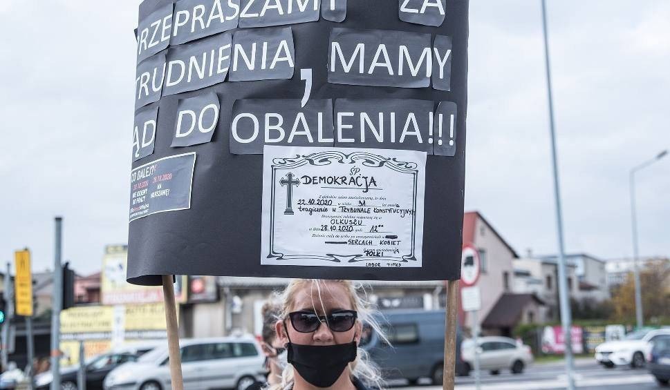 „Piekło Kobiet” rozlało się na całą Małopolskę. Protesty nie ustają