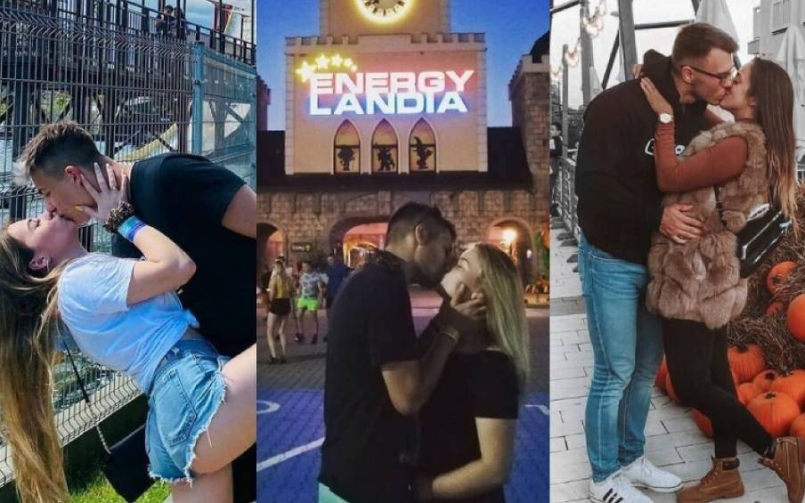 Zakochane pary odwiedzają Energylandię w Zatorze. Zobacz ich zdjęcia na Instagramie