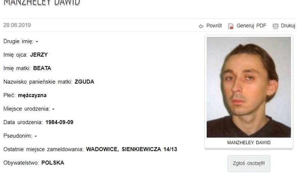 Organizator orgii w Brukseli poszukiwany przez policję z Wadowic?