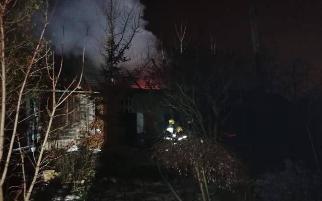 Pożar w Brzozówce. Spłonął budynek gospodarczy. Straty sięgają blisko 200 tys. zł