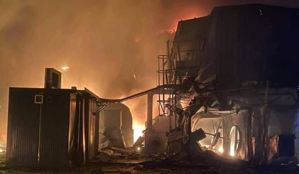 Drugi groźny pożar w firmie Synthos w ciągu ostatnich czterech miesięcy