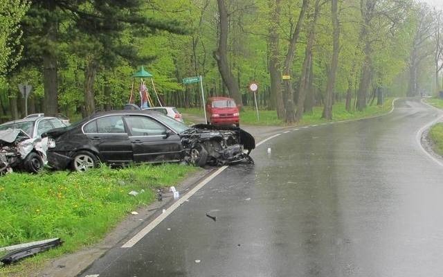 Wypadek za wypadkiem na ul. Wadowickiej w Porębie Wielkiej. W trzy lata 61!