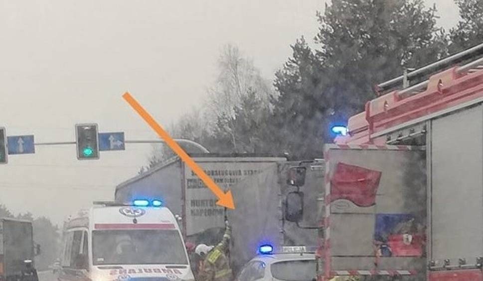 Wypadki na DK 94 w powiecie olkuskim. W Bolesławiu i Kogutku