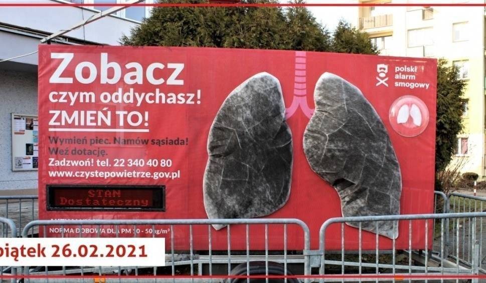 Brzeszcze. "Płuca" Polskiego Alarmu Smogowego pokazały, czym oddychają brzeszczanie