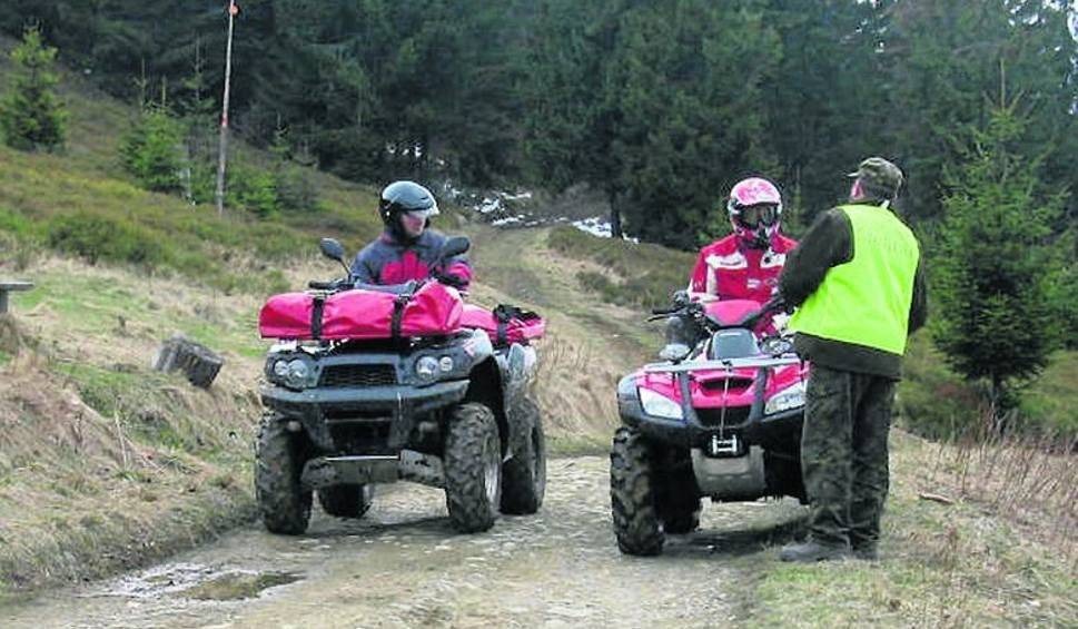 Beskidy. Quadowcy kontra pieszy. Doszło do rękoczynów