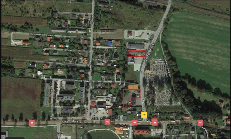 Informacja dotycząca miejsc parkingowych