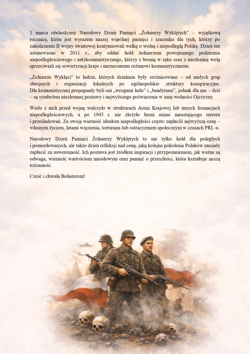 Narodowy Dzień Pamięci „Żołnierzy Wyklętych”