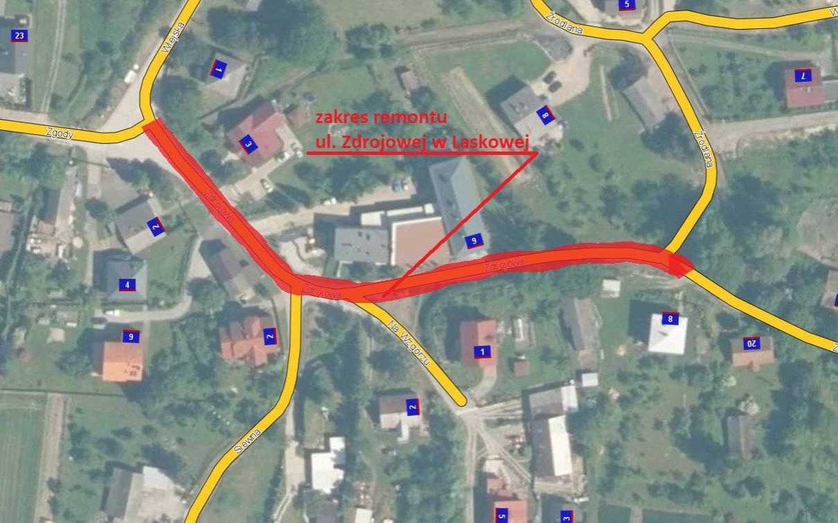 Uzyskano dofinansowanie na remont kolejnej drogi gminnej - tym razem w Laskowej