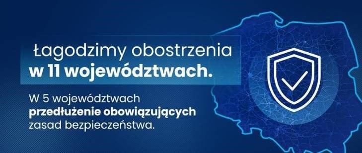 Od 26 kwietnia łagodzimy obostrzenia w 11 województwach