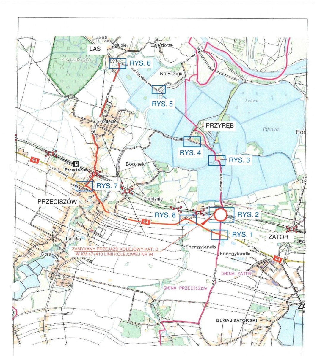 UTRUDNIENIA NA UL. W. PUCHALSKIEGO W ZATORZE