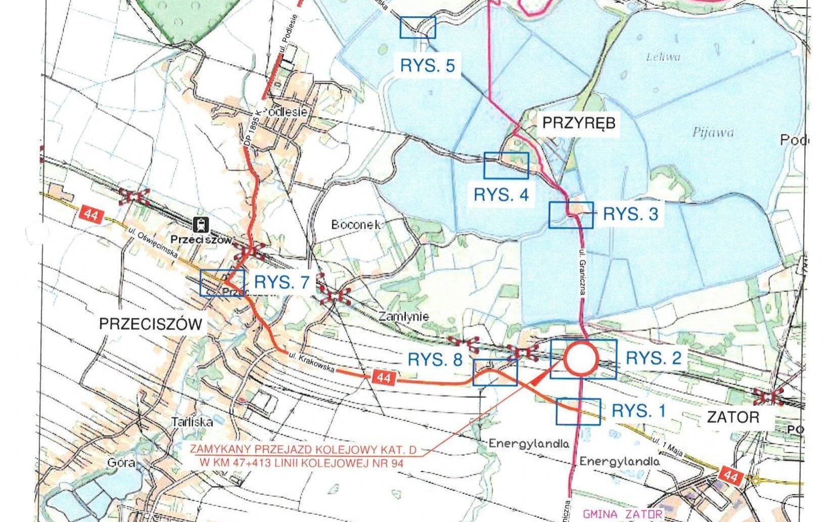 UTRUDNIENIA NA UL. W. PUCHALSKIEGO W ZATORZE