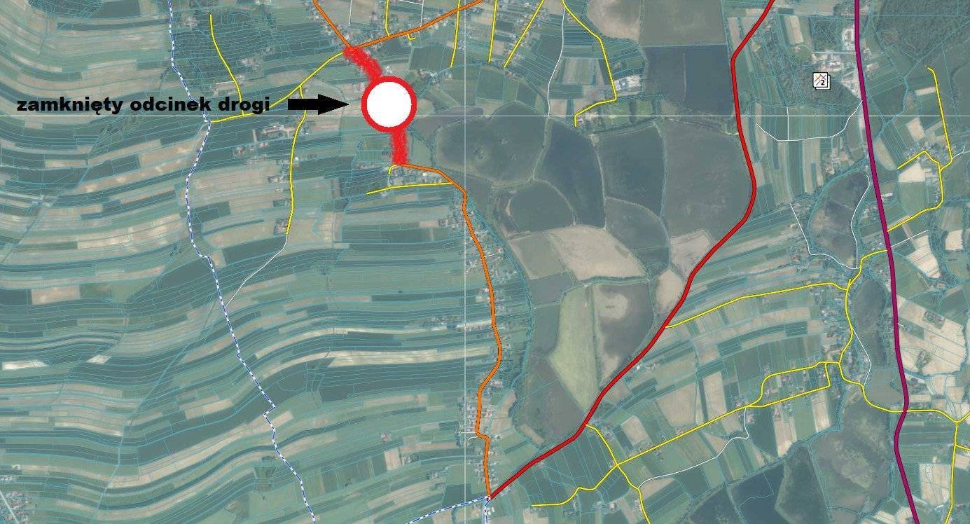 ZAMKNIĘTA UL. CENTRALNA W ŁOWICZKACH