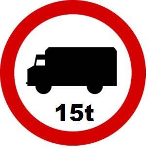 Ograniczenie ruchu samochodów ciężarowych przez Podolsze