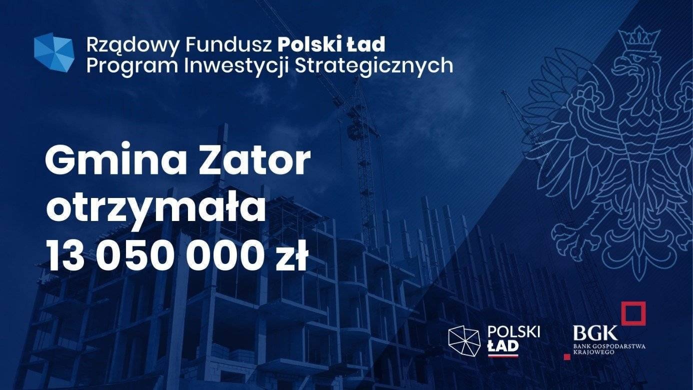 Postępy prac przy budowie Miejskiego Ośrodka Sportu w Zatorze