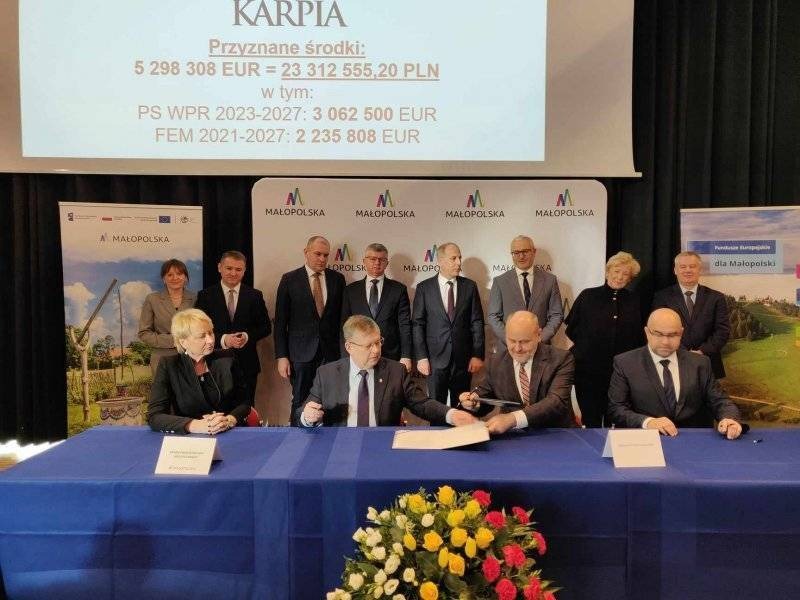 Umowa na realizację Lokalnej Strategii Rozwoju na lata 2023 - 2027 podpisana!