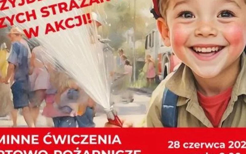 Gminne ćwiczenia sportowo-pożarnicze - serdecznie zapraszamy