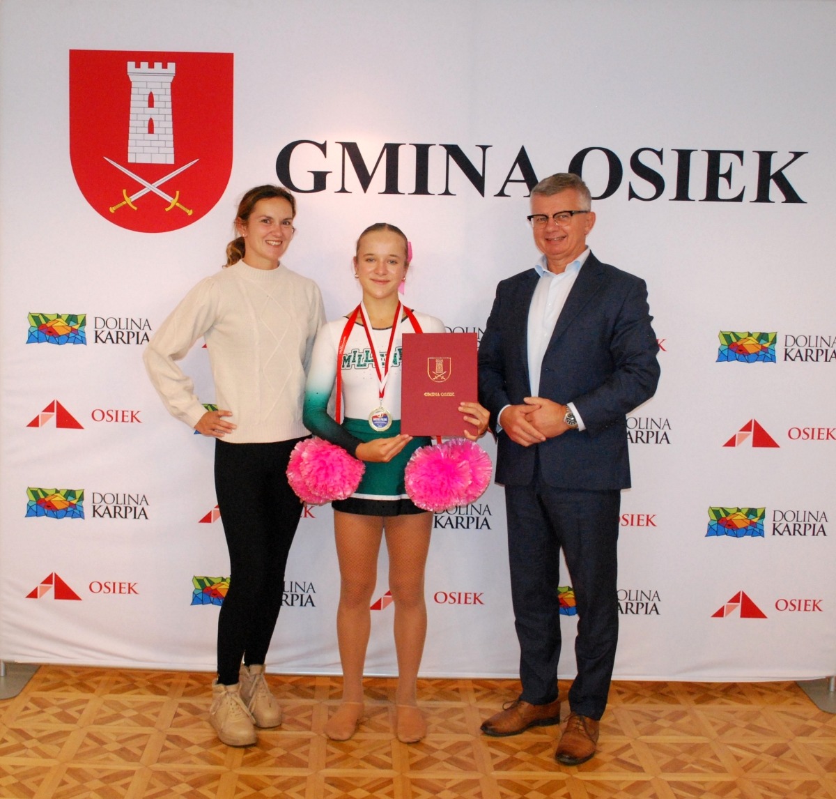 Nagroda Wójta Gminy Osiek dla Amandy Trojak