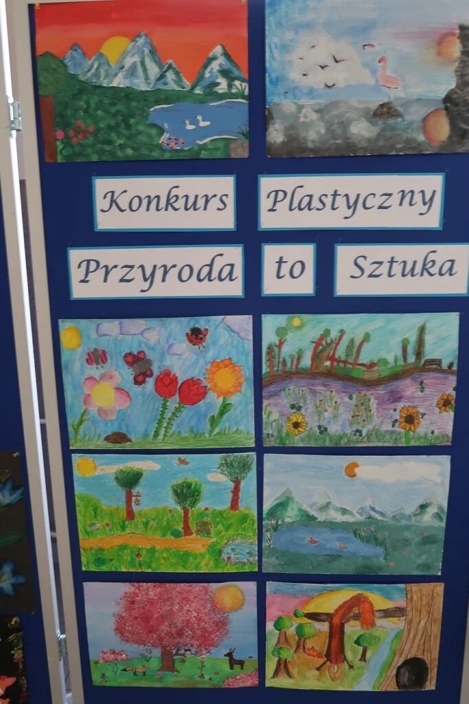 Konkurs plastyczny „Przyroda to sztuka” – rozstrzygnięty!