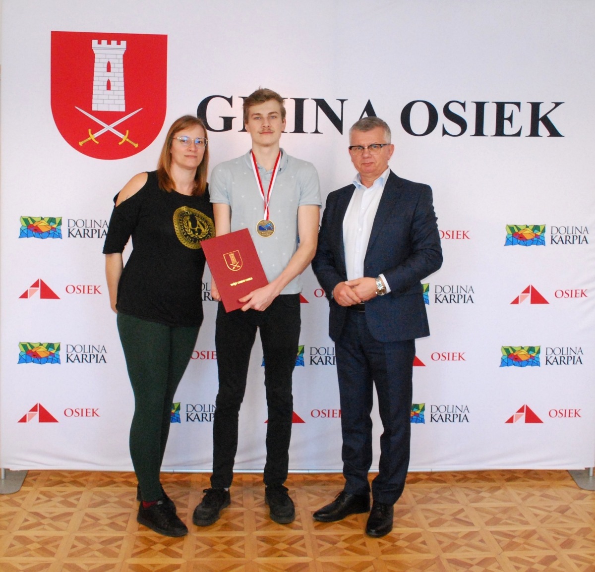 Nagroda Wójta Gminy Osiek dla Bartosza Szostaka