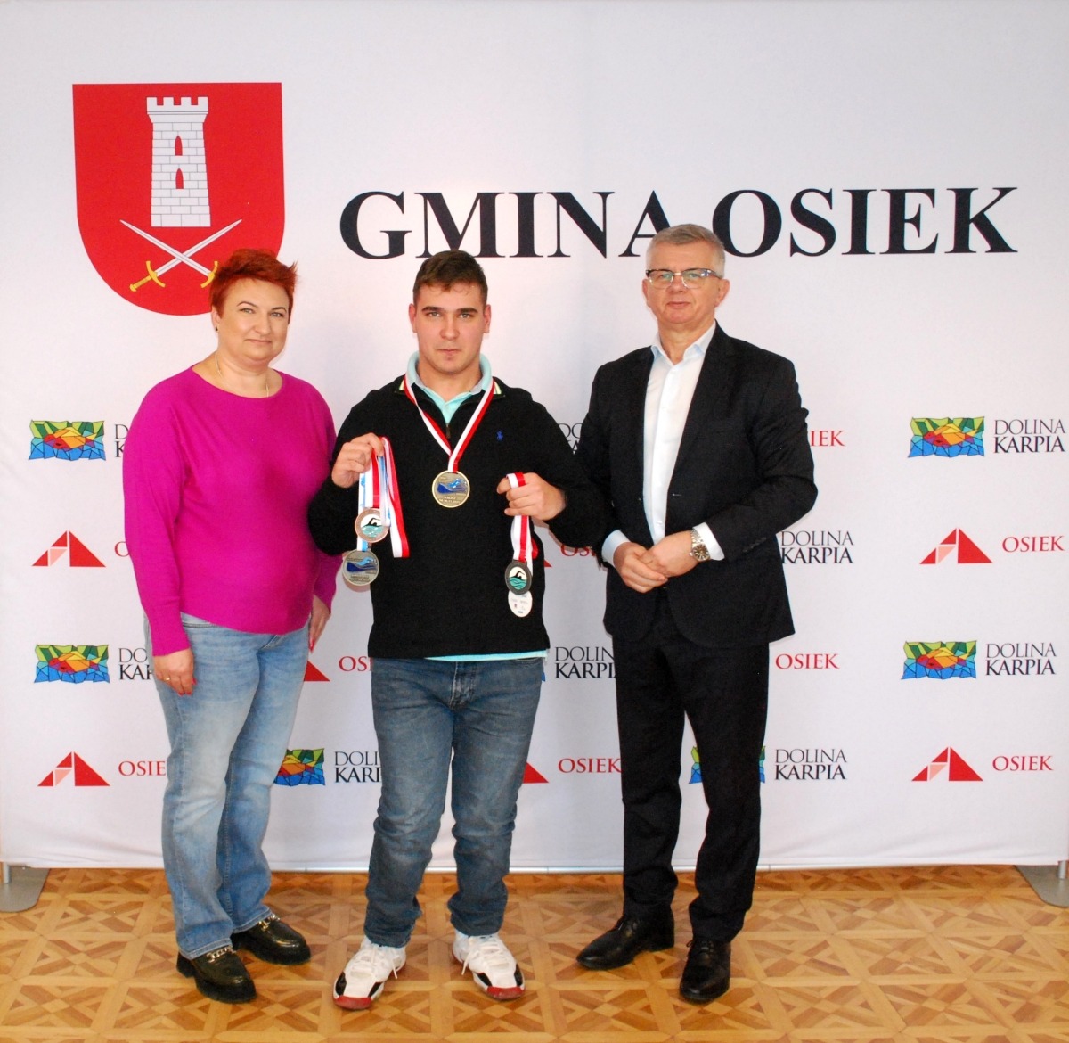 Nagroda Wójta Gminy Osiek dla Patryka Frączka