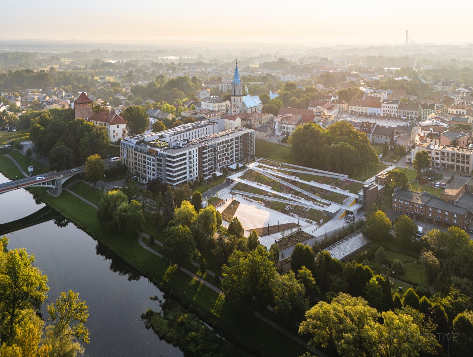 Oświęcim z lotu ptaka - FOTO