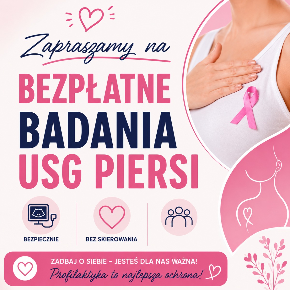 „Zrób to dla siebie”. Profilaktyka raka piersi
