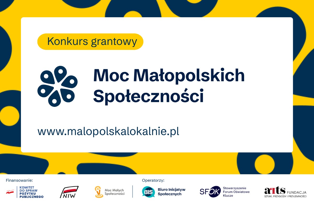 Ruszył nabór w konkursie Moc Małopolskich Społeczności