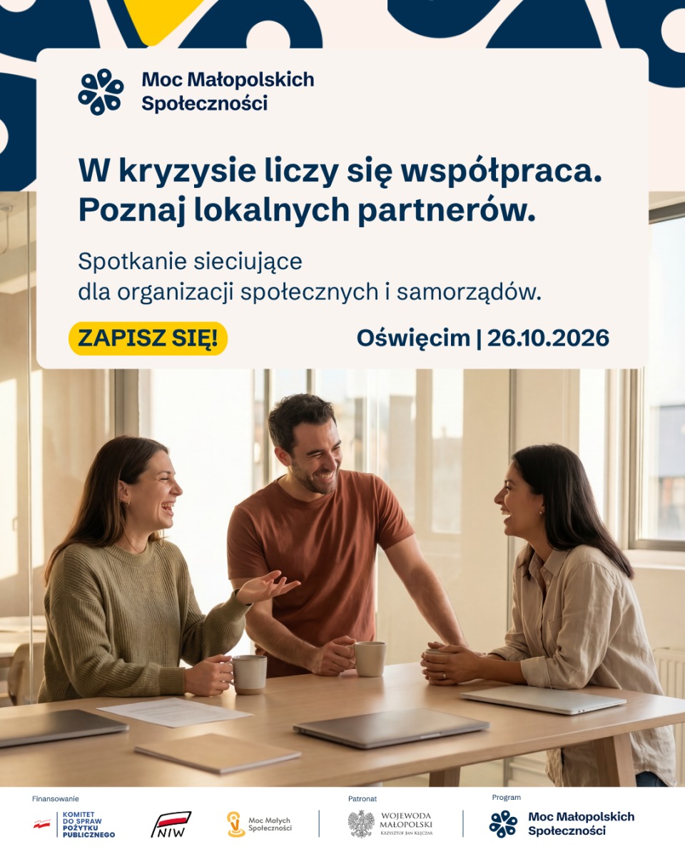 Jak współpracować w sytuacji kryzysowej? Spotkanie sieciujące w Oświęcimiu